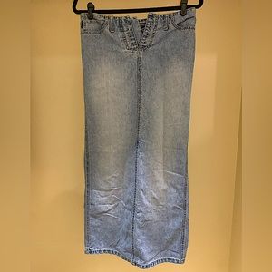 Squeeze lace up maxi skirt size 3/4